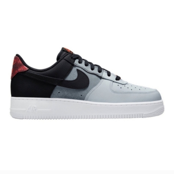 Nike Other - Nike Air Force 1 '07 LV 8 Black Smoke Grey Leather Low Top Sneakers
